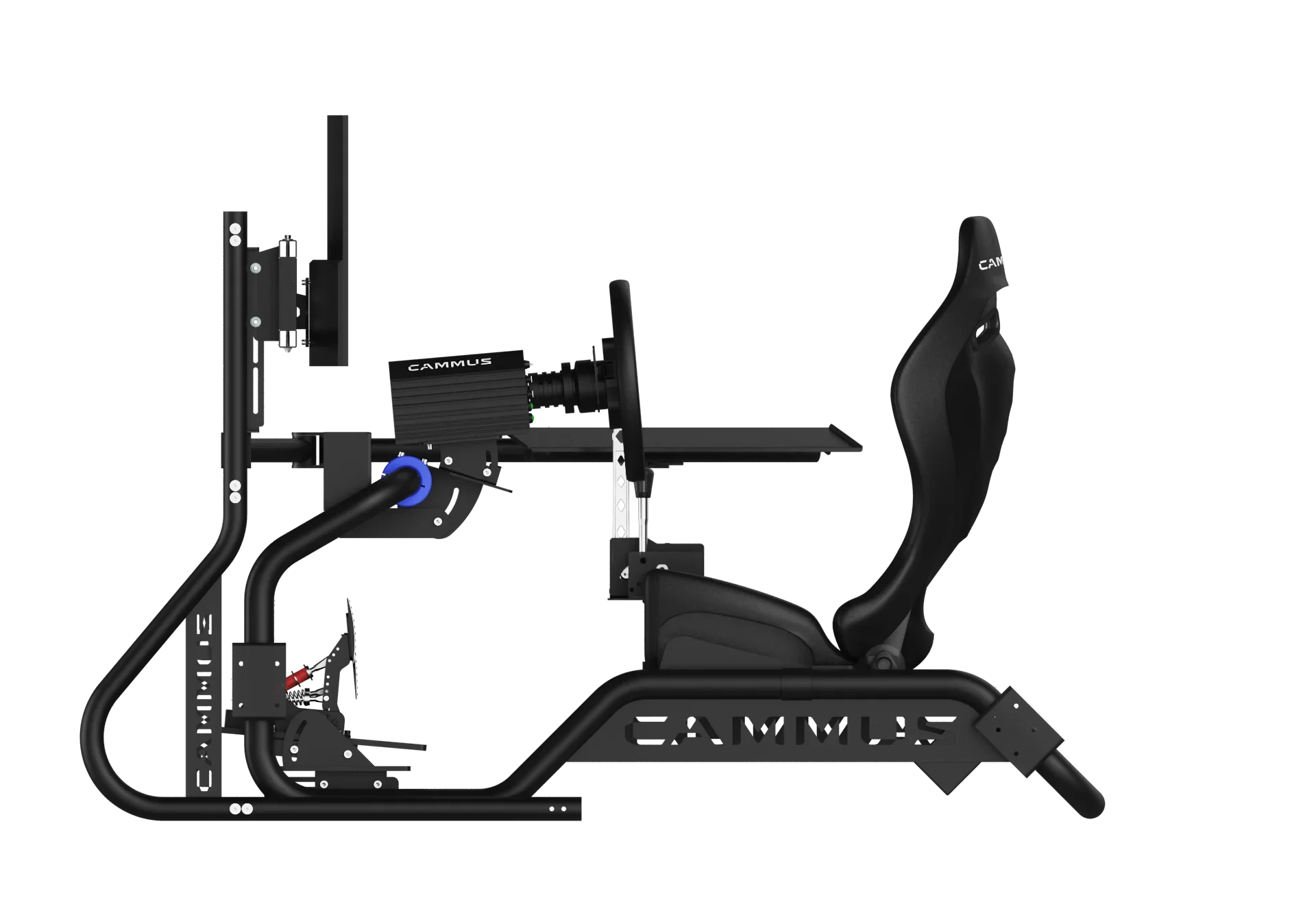 CAMMUS Car Simulator Seat Pedals Shifter Simulated Steering Race Play Game Cockpit SIM Racing