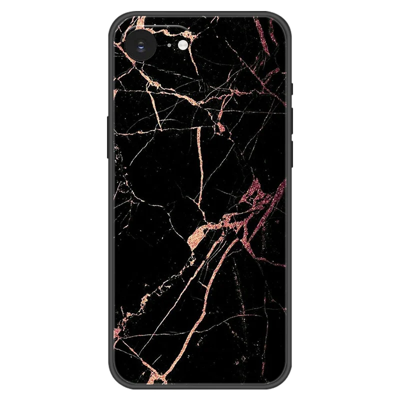 Phone Case For iPhone 16E iPhone16E SE 2025 SE4 5G Cases Soft Silicone Cover For iPhone SE4 Fashion Case Full Protector Shells
