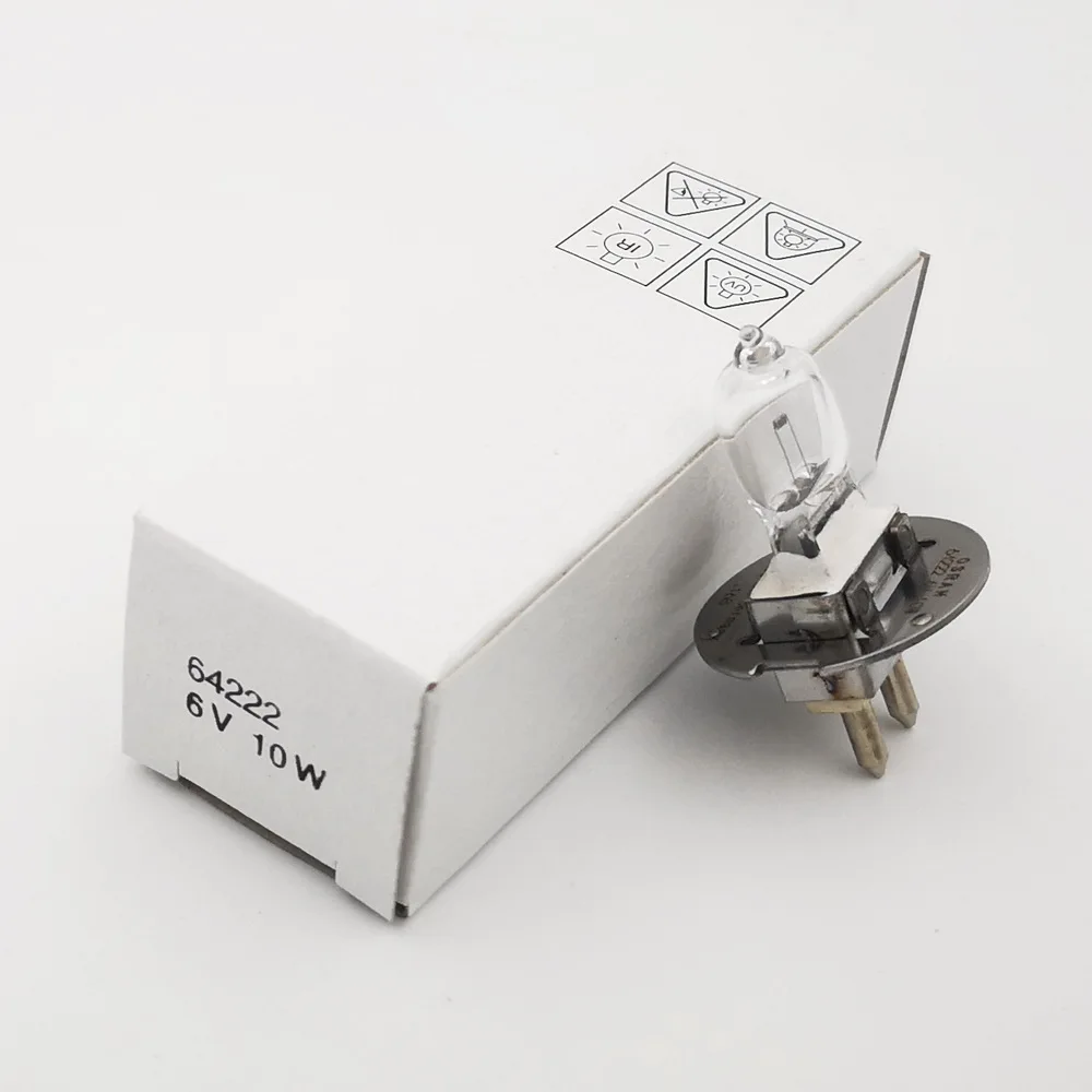 Lâmpada da Fenda do Microscópio de Zeiss Ósmio 64222 6v 10w Pg22