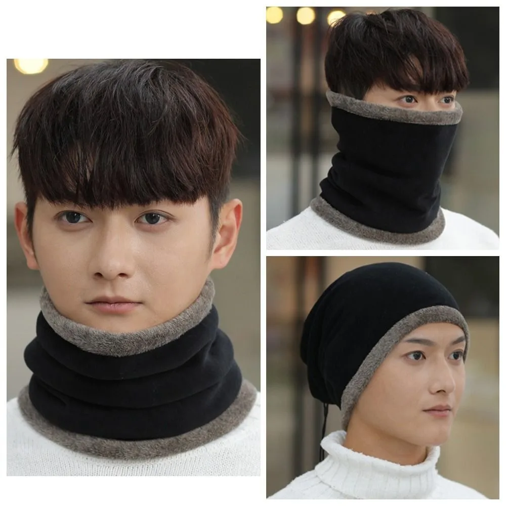 Modny, wiatroodporny zimowy szalik, gruba, ciepła maska motocyklowa ze sznurkiem, odporna na zimno maska rowerowa dla kobiet i mężczyzn.