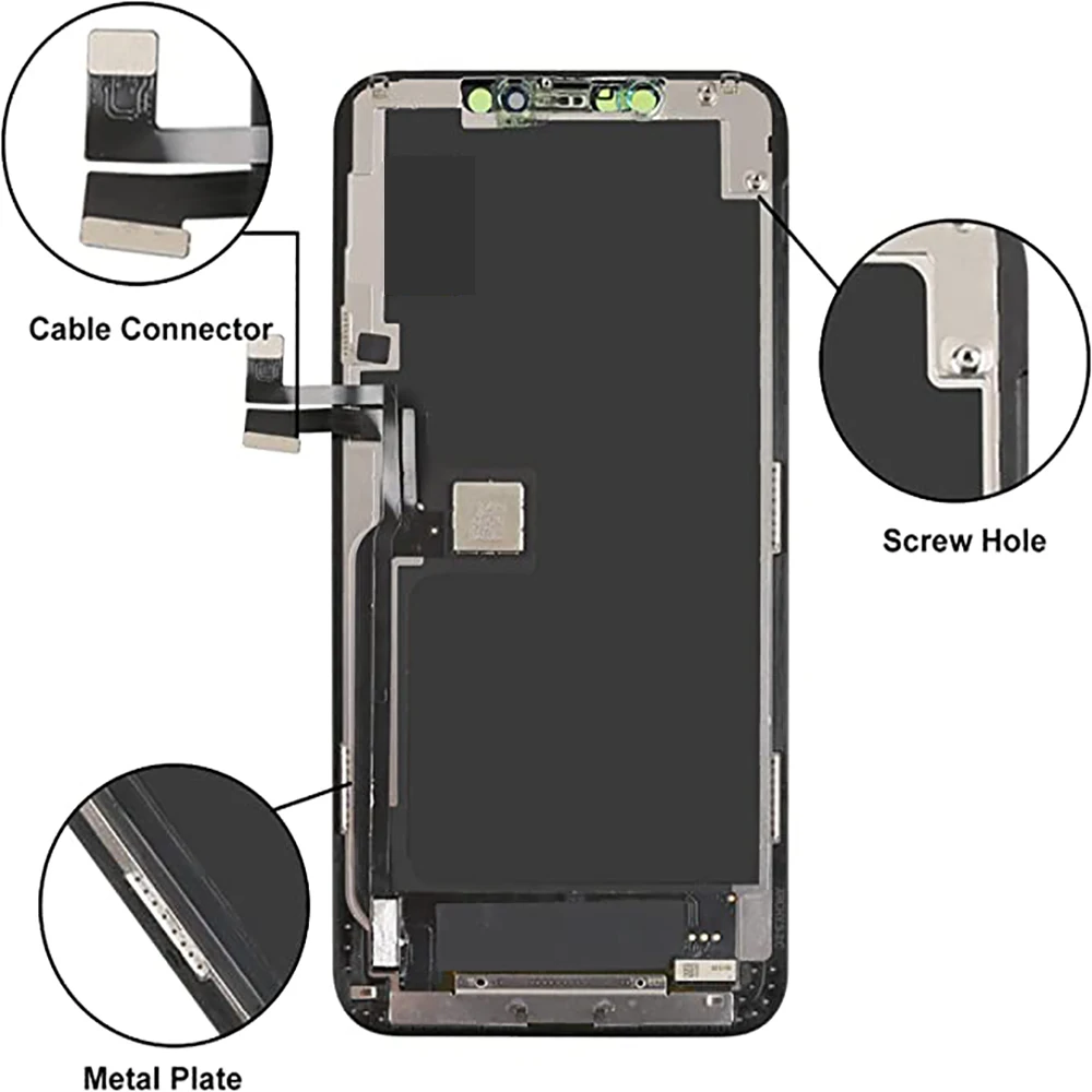 OLED PantallaFor iphone 11 11 Pro Screen OLED LCD Display Touch Screen Digitizer Assembly For iphone 11 11 Pro  Replaceme