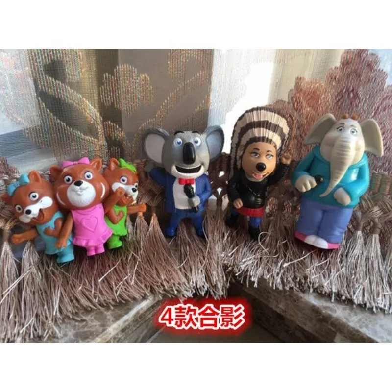 Genuine Singao Figure Buster Moon Ash Johnney Animal Ornaments Accessories Toy