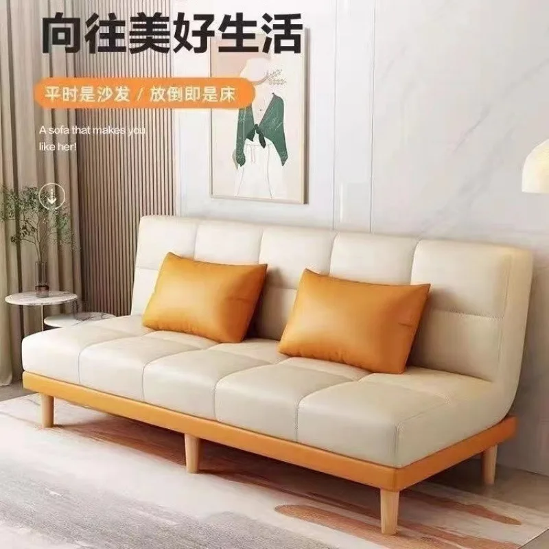 

Rental house sofa bed Lazy sofa Foldable small apartment sofa bed Dual-purpose multi-functional living room Modern and simple