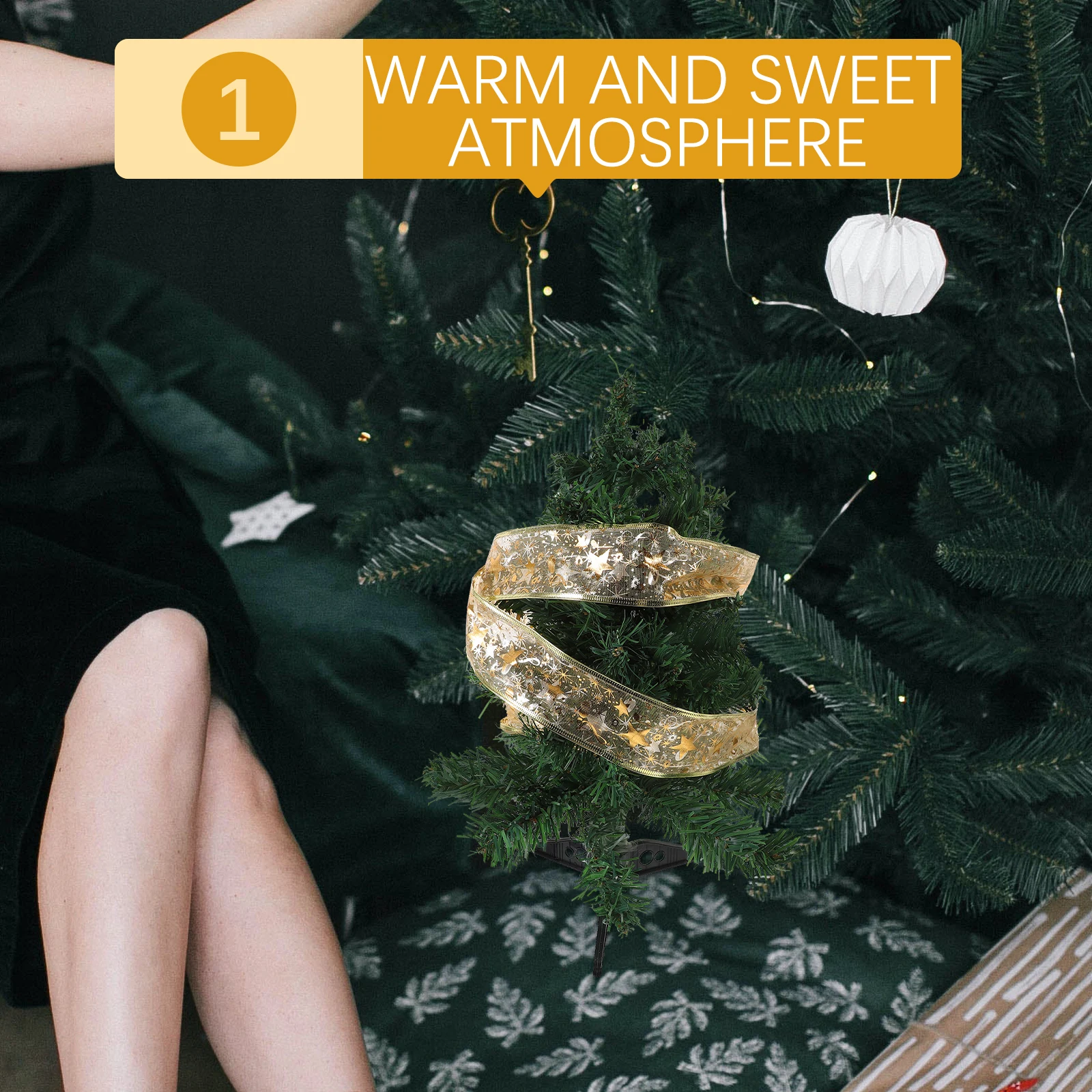 

10m 100 LED Christmas Ribbon Light String Xmas Tree Decor Indoor Outdoor Party Decoration Festive Festival Light