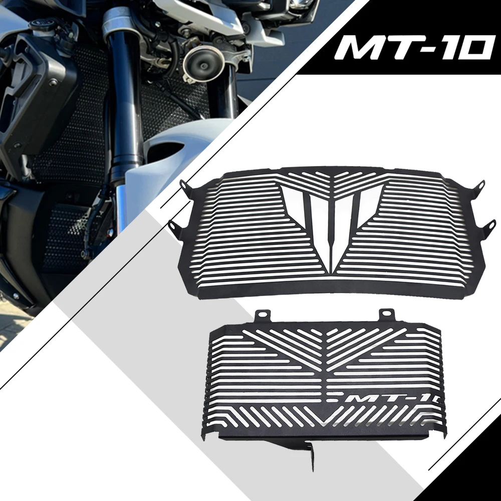 

Motorcycle Radiator Guard Protection Cover Oil &Water Cooler Grill Protector FOR YAMAHA MT-10 FZ10 MT10 2016-2020 2021 2022 2023