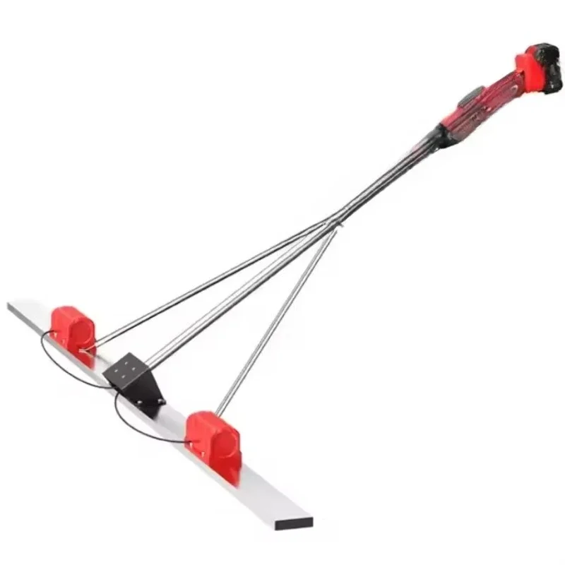 Efficient speed regulation 21v electric vibration ruler, durable electric concrete vibration leveling ruler