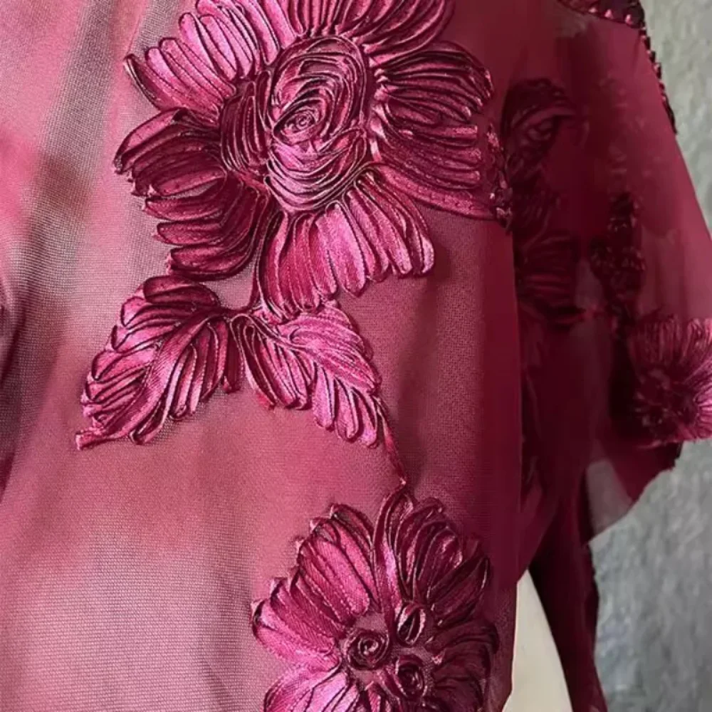 

Эластичная вышивка, кружевная сетчатая ткань для китайского платья, дизайнерская ткань, одежда, швейный материал «сделай сам», по метрам