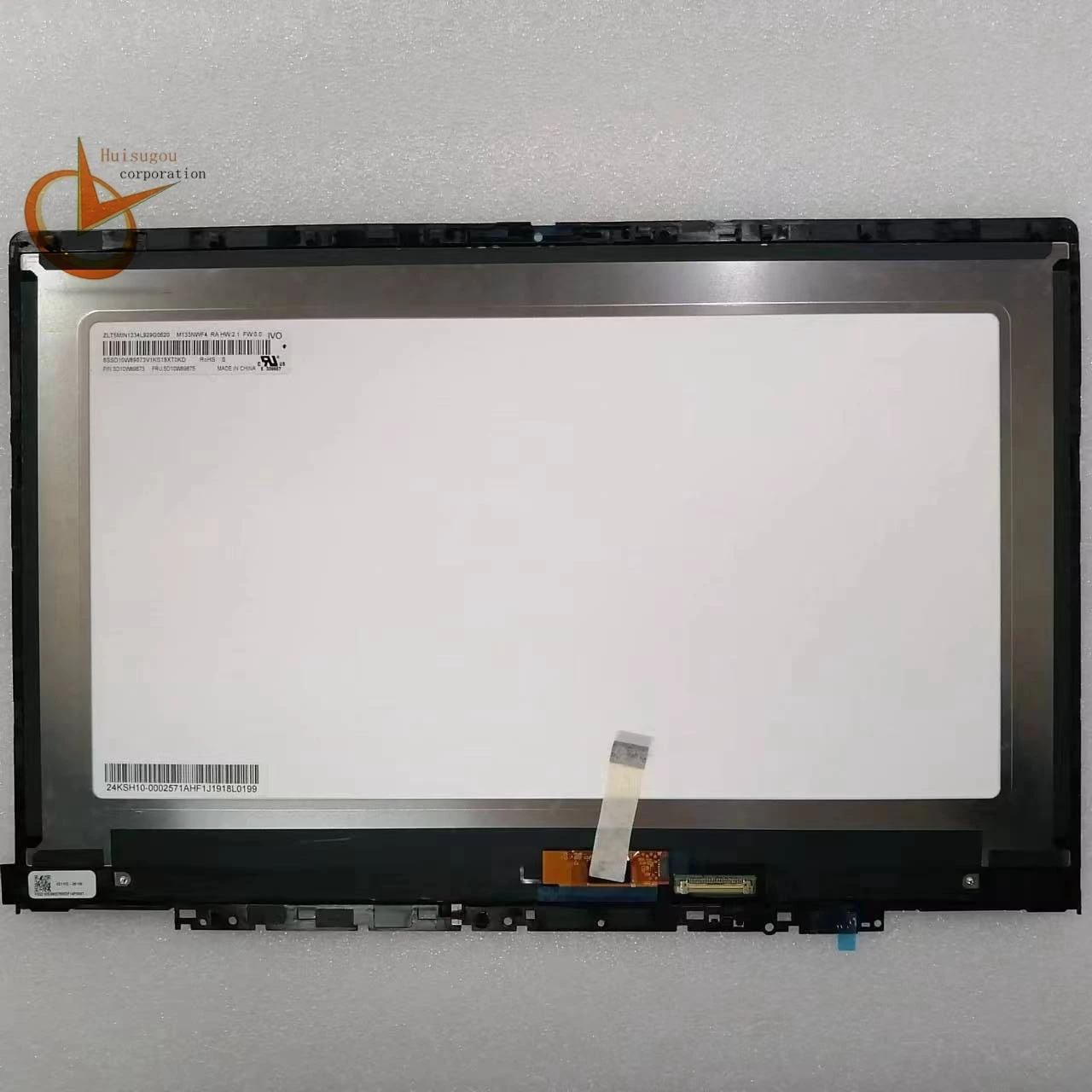 Imagem -02 - Tela do Portátil da Exposição do Toque Painel Lcd 133 Dentro Fhd Ajuste para Lenovo Ideapad Flex Cb13iml05 Cb-13 5d10s39657 5d10s39656