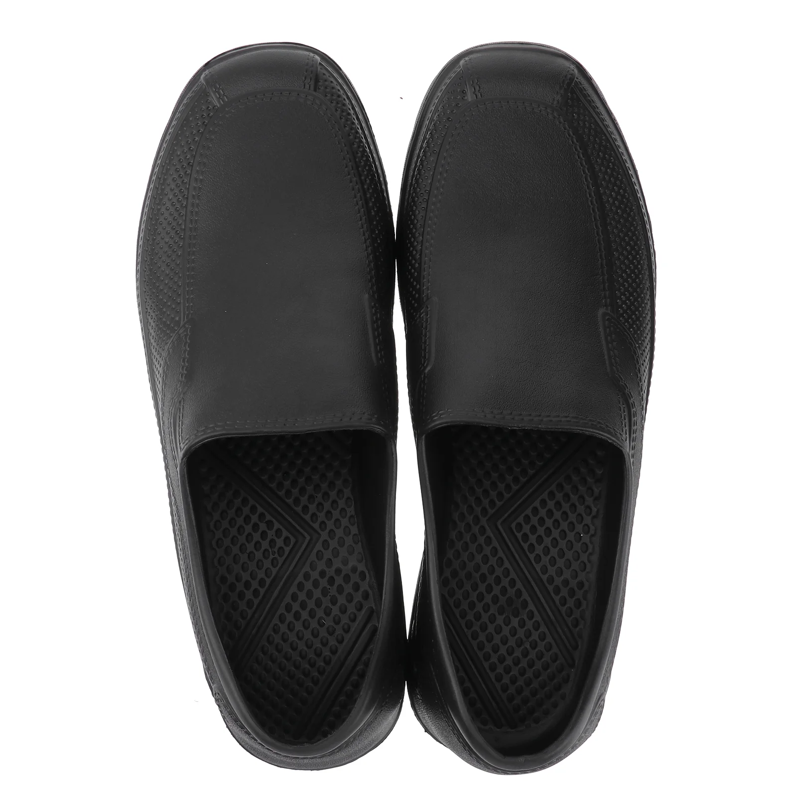 

Oil proof Lightweight EVA Shoes Black Comfort Chef Nurse Work Non Sole Fireproof Safety Stylish Pure Color Soft