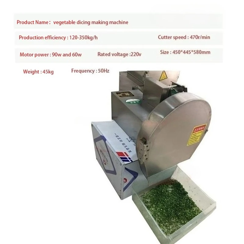 Factory Hot Sale Multi-function Commercial Vegetable Fruit Slicer Machine Potato Dicer Cutting Machine