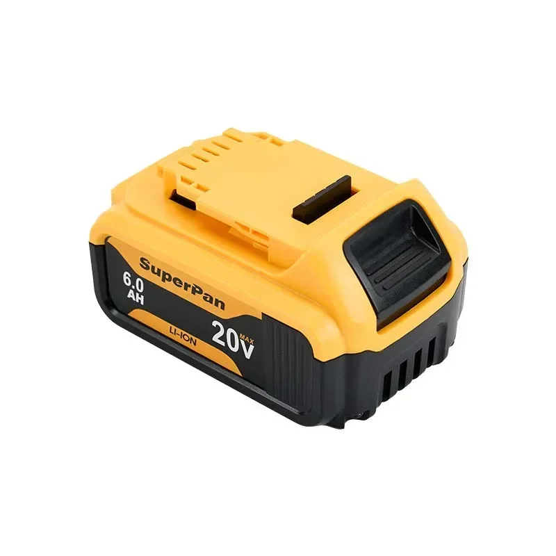 بطارية 20 فولت متوافقة مع أدوات الطاقة DEWALT - متوافقة مع 18 فولت، ارتفاع 12 أمبير في الساعة - بطارية ليثيوم أيون قابلة لإعادة الشحن