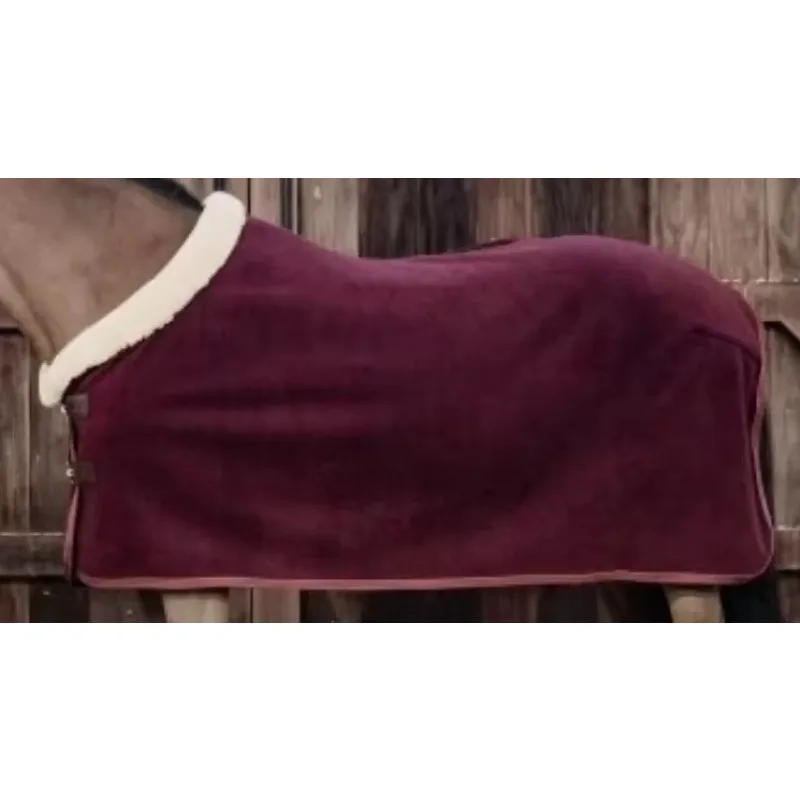 Horse Stable Rug Fleece Fabric Sweat Wicking Warm Interior Perfect For Horse Care And Stable Daily Rest Comfortable Blanket