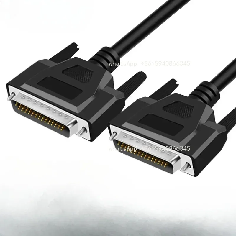 DB44 Connection Line, Male To Female Extension Line 3 Rows 44 Pin Data Line CNC Programmer Signal Line Pure Copper