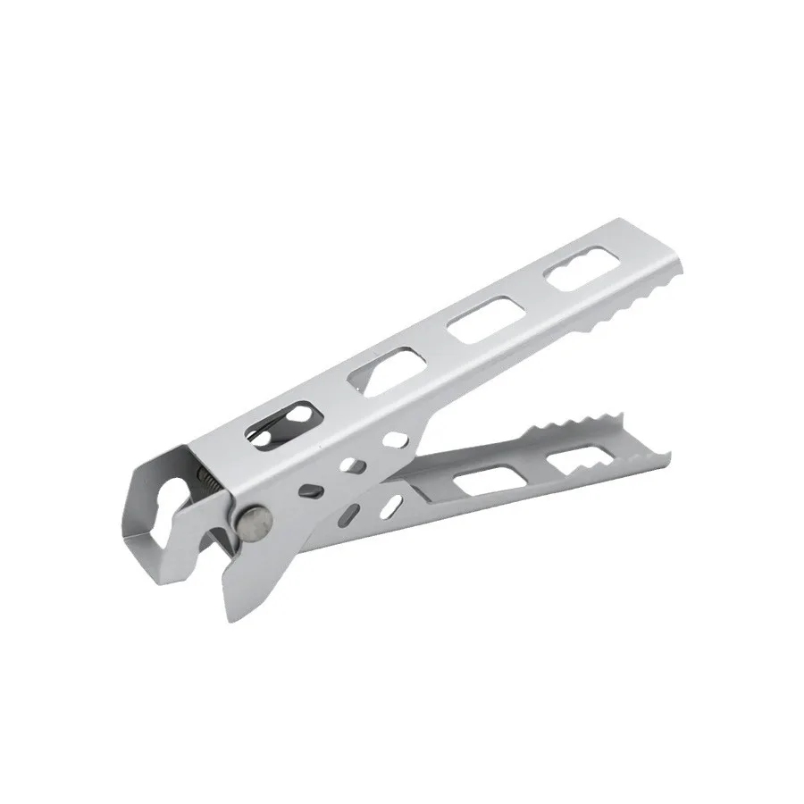 Outdoor Anti-scalding Pot Clips, Picnic Tableware Accessories, Camping Barbecue Clips, Microwave Meal Clips