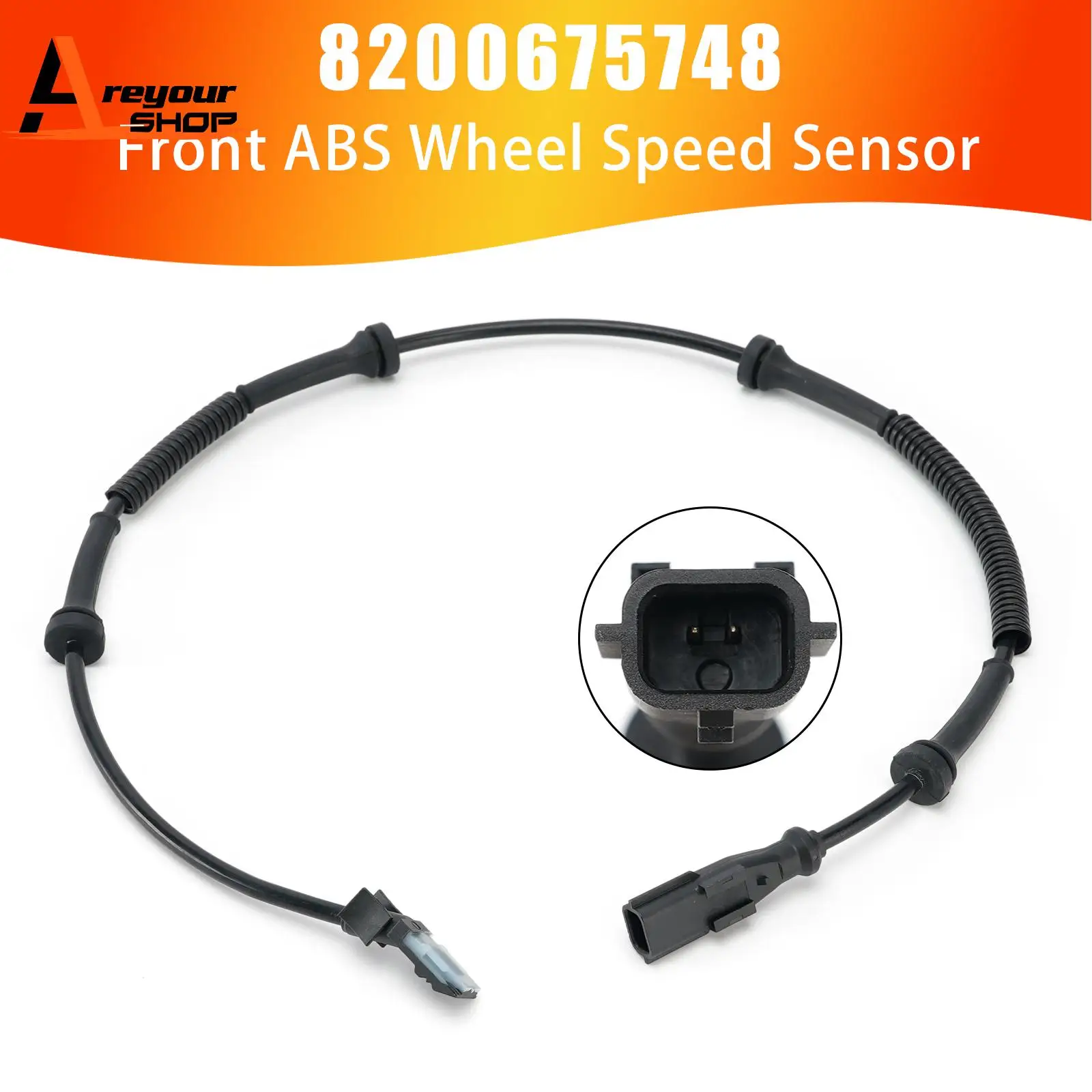 Датчик скорости переднего колеса ABS Areyourshop (1 шт./2 шт.) для Opel Vauxhall Vivaro A X83 8200675748