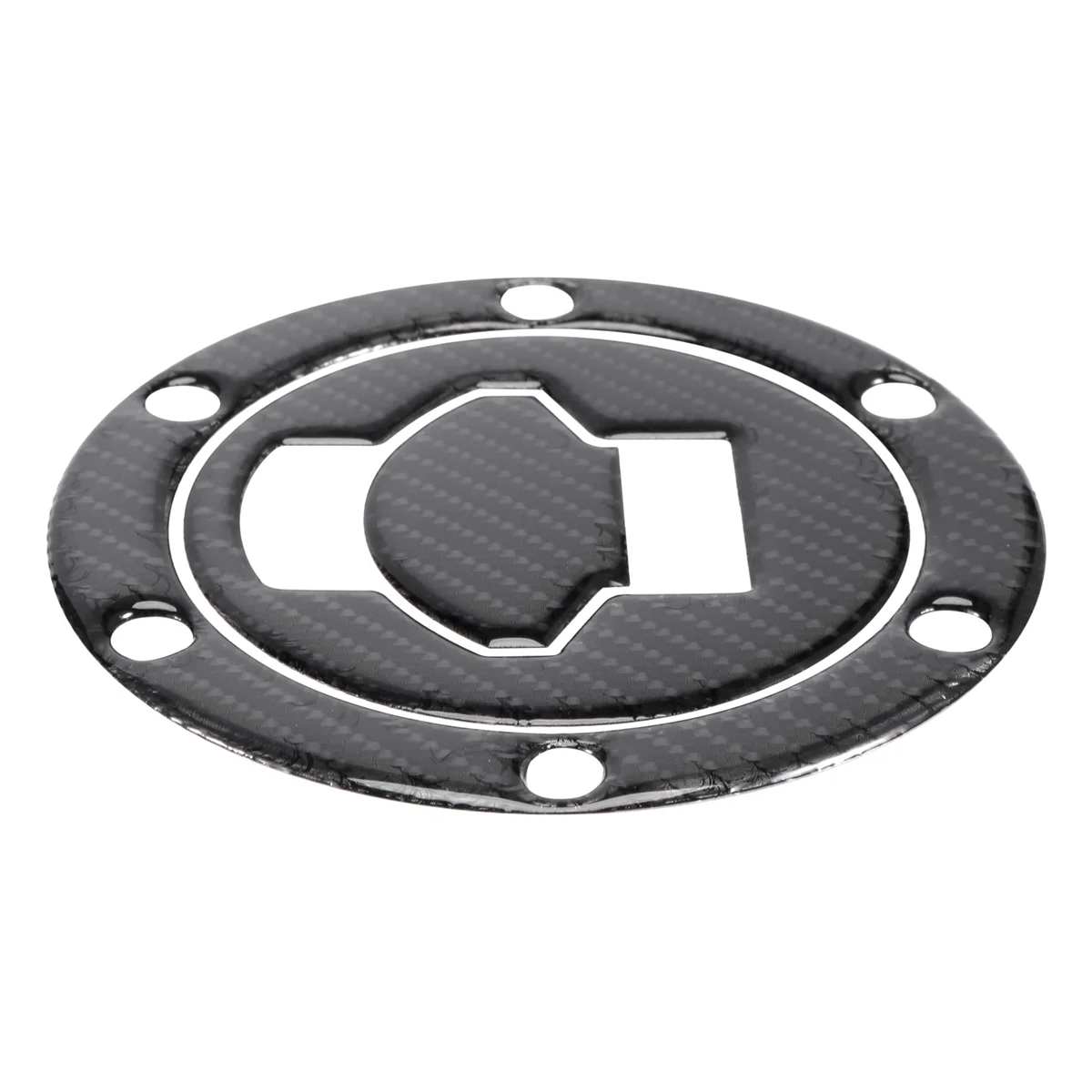 3D Carbon Fiber Tank Gas Cap Pad Filler Cover Sticker Decals For BMW R1200RT K1200S F650 R1150 R/RS/GT/LT ALL