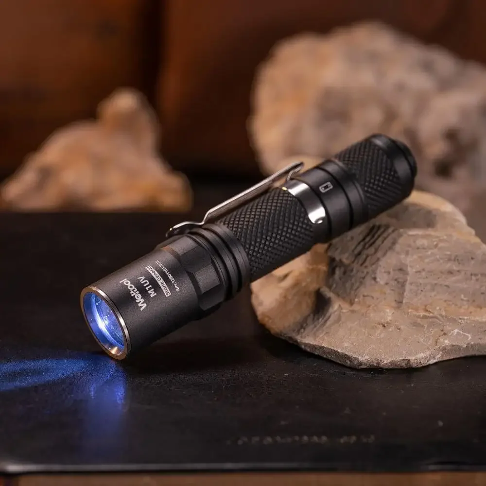 Weltool M1UV “Stone General ” 365nm UV EDC  Flashlight