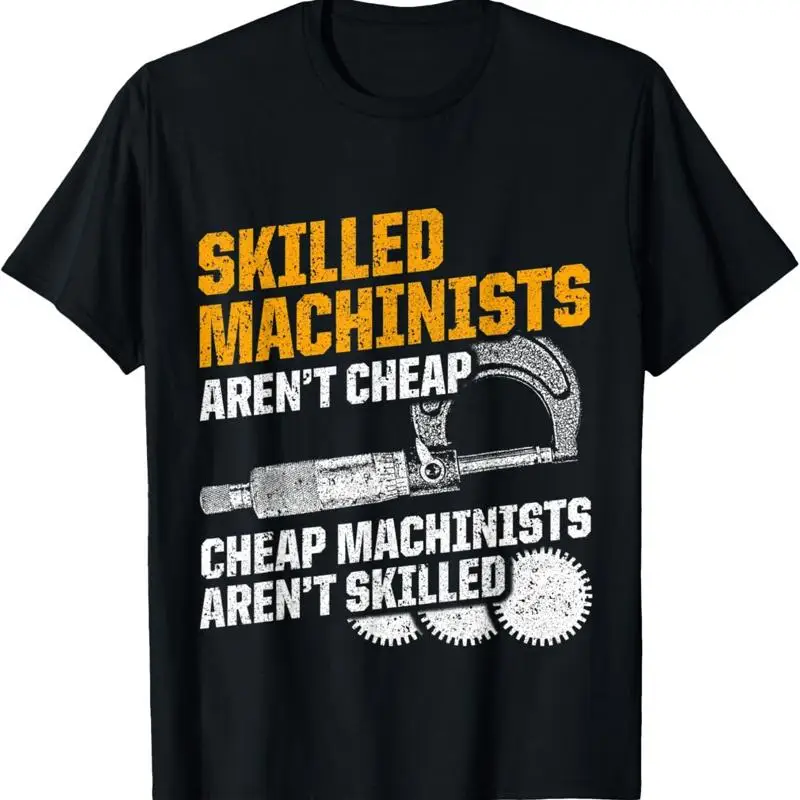 T-shirt d'opérateur de machine CNC qualifié et pas cher pour machiniste