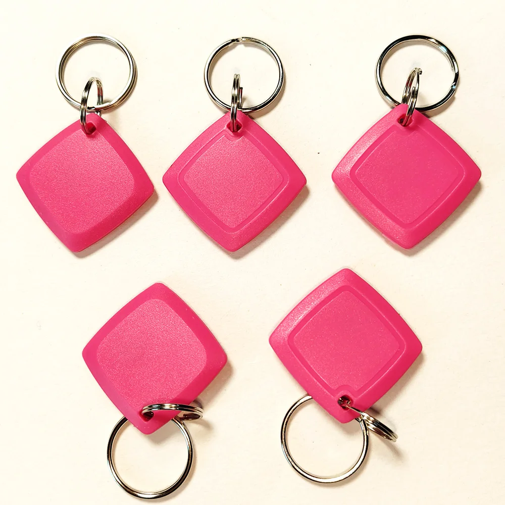 5Ps 13.56Mhz Gen2 CUID Tag Keyfob Android App MCT Modify NFC 1K S50 Keyfob Block 0 Writable Changeable Keyfobs 1444A