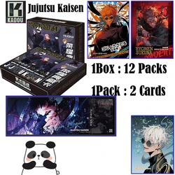 Newest KADOU Jujutsu Kaisen Collection Cards Japanese Anime Hobby Card Gojo Doujin Booster Box Ticket Card Toy Gifts