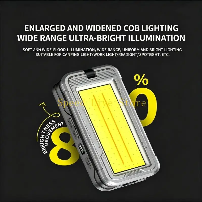 547C Waterproof IP44 Solar Work Light Including Mount And Standard Screw Hole
