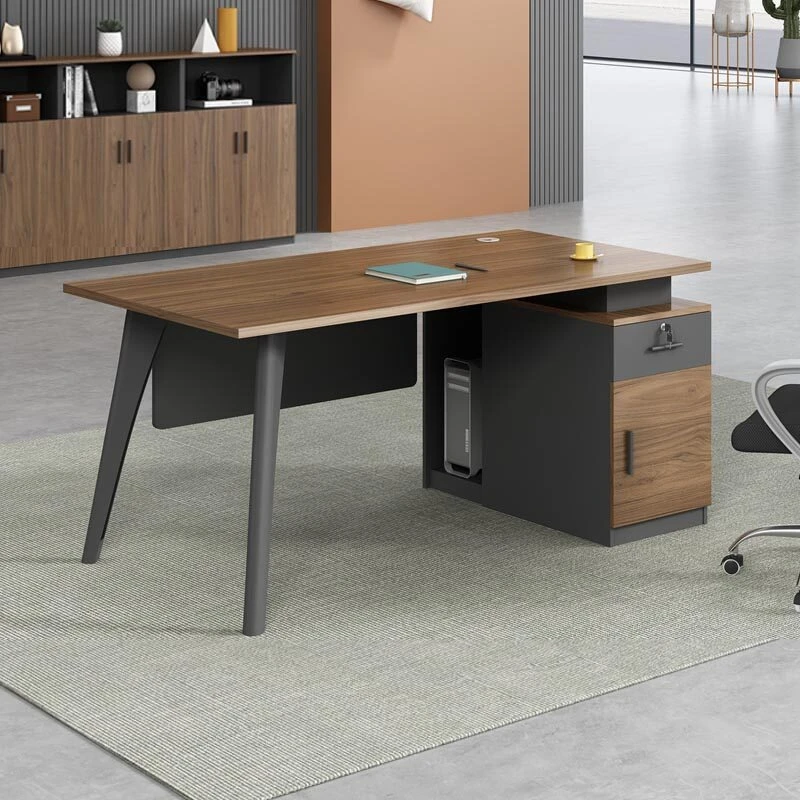 

1.4 meter manager's desk small single person simple 1.2 m computer desk modern escritorios de oficina modernos offices furniture