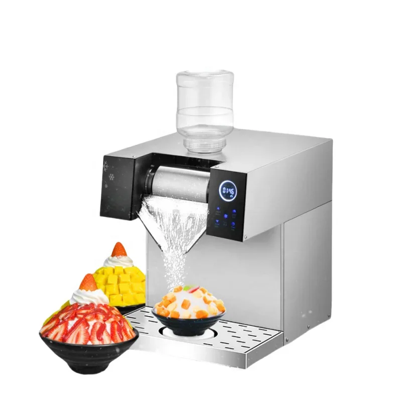 

Commercial Automatic Smoothie Snowflake Flake Milk Ice Cream Shaver Hot Selling Fast Milk Snow Ice Machine Air Cooling