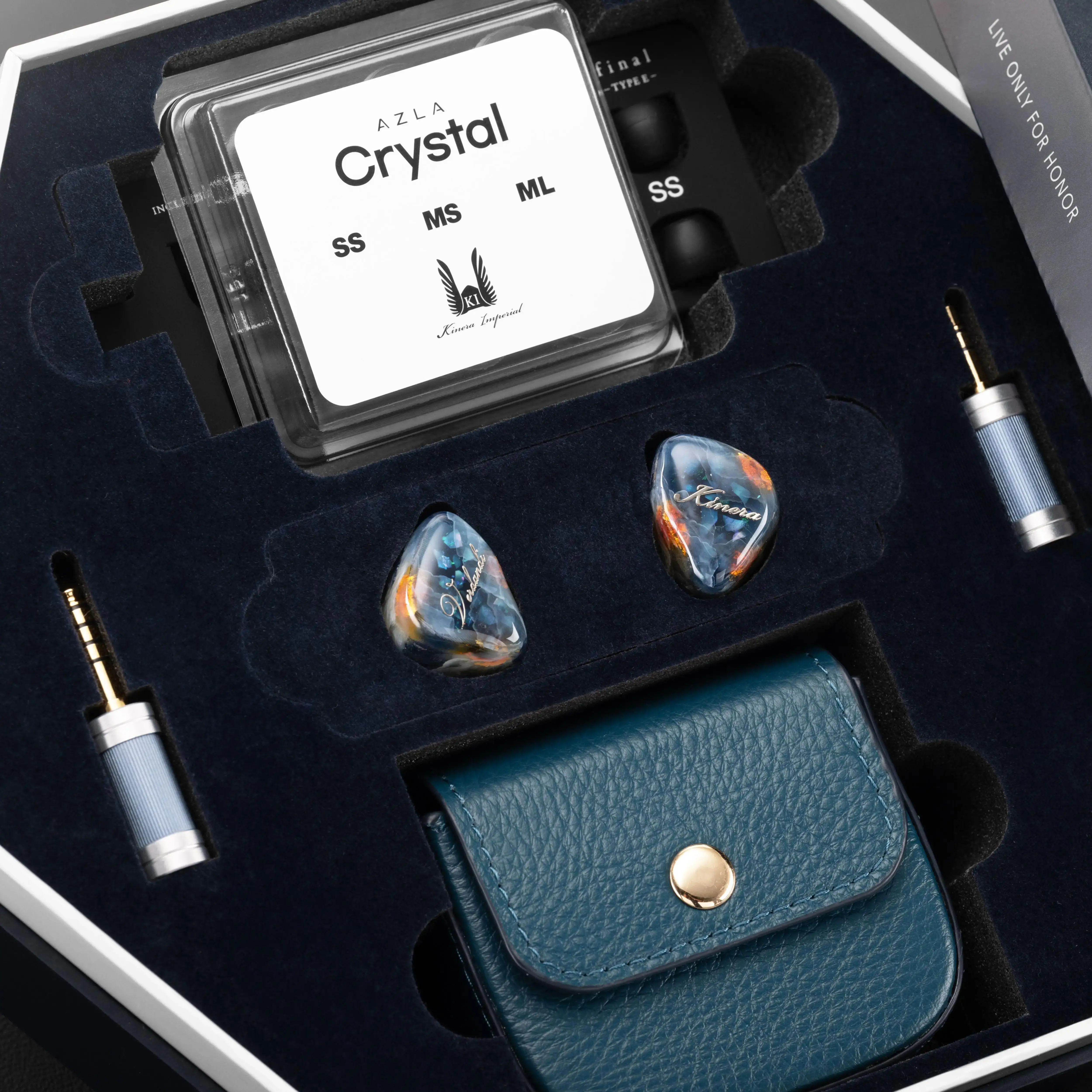 Kinera verdandi fone de ouvido intra-auricular 1bc + 2 knowles ba + 2 sonion est + 1dd monitor iems fones de ouvido de alta fidelidade para música cabo destacável