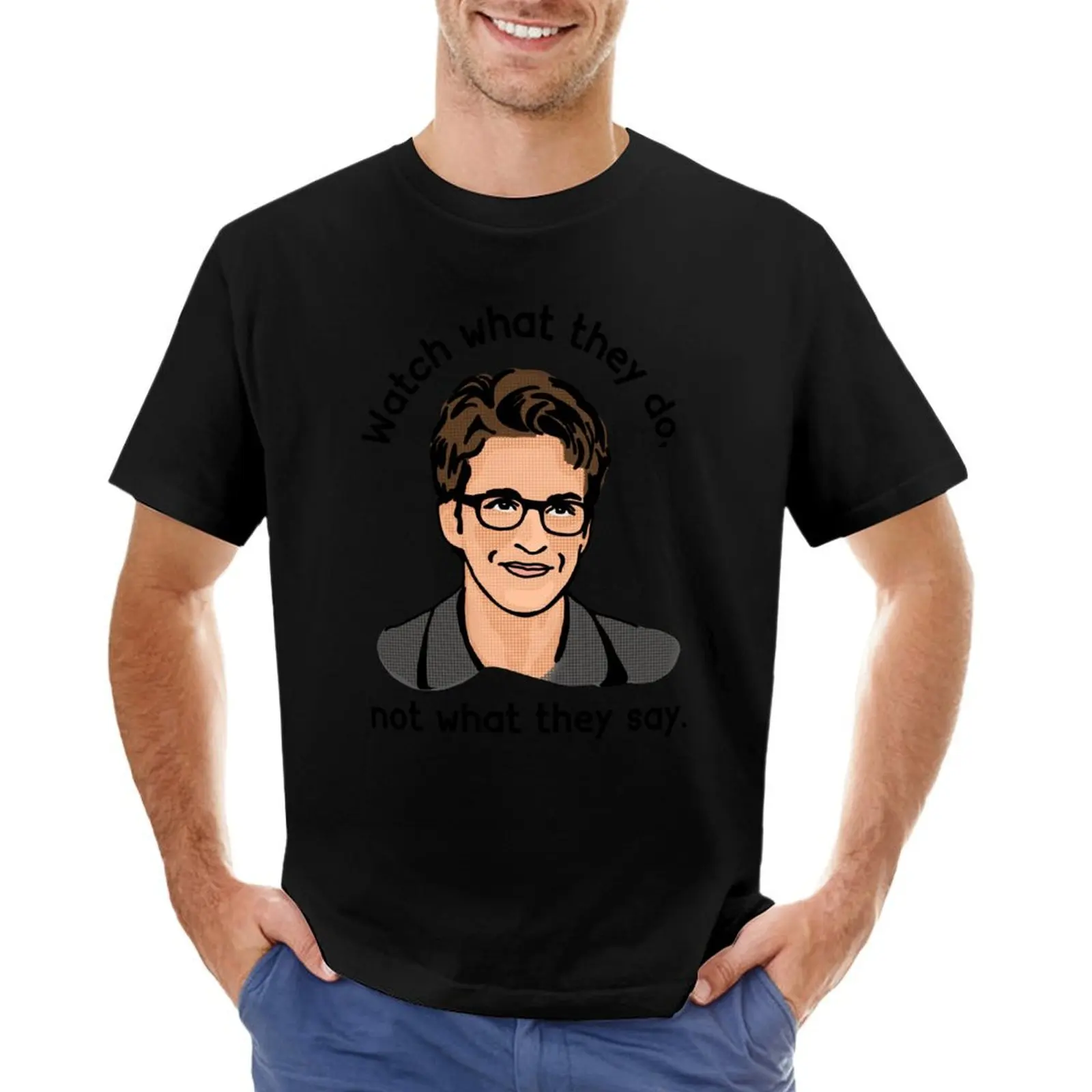 Rachel Maddow T-Shirt oversized t shirt plain men workout shirt