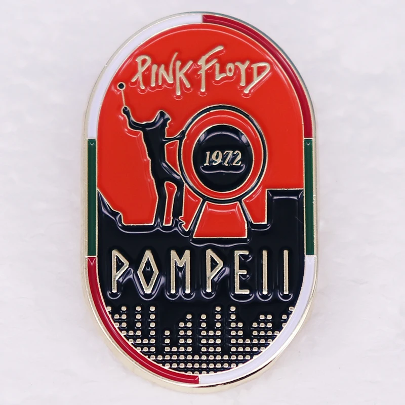 English Rock Group Classic Concert Film Brooch Vintage Badge Hard Enamel Pin Music Fans Gift