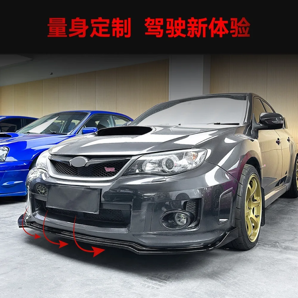 Premium Front Lip / Chin Splitter For Subaru Impreza WRX STI 2011-2014 Aerodynamic Style, Perfect Fit