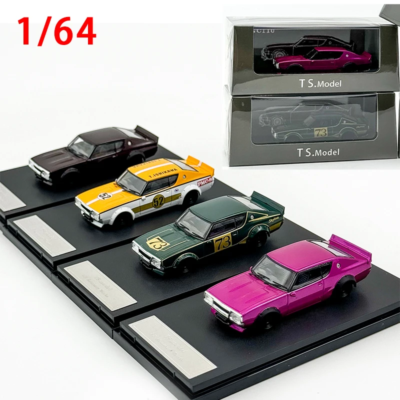 Diecast 1/64 Scale Model Car Skyline GTR Alloy Car Model Nissan Skyline Play Vehicles Toys for Boys Original Box