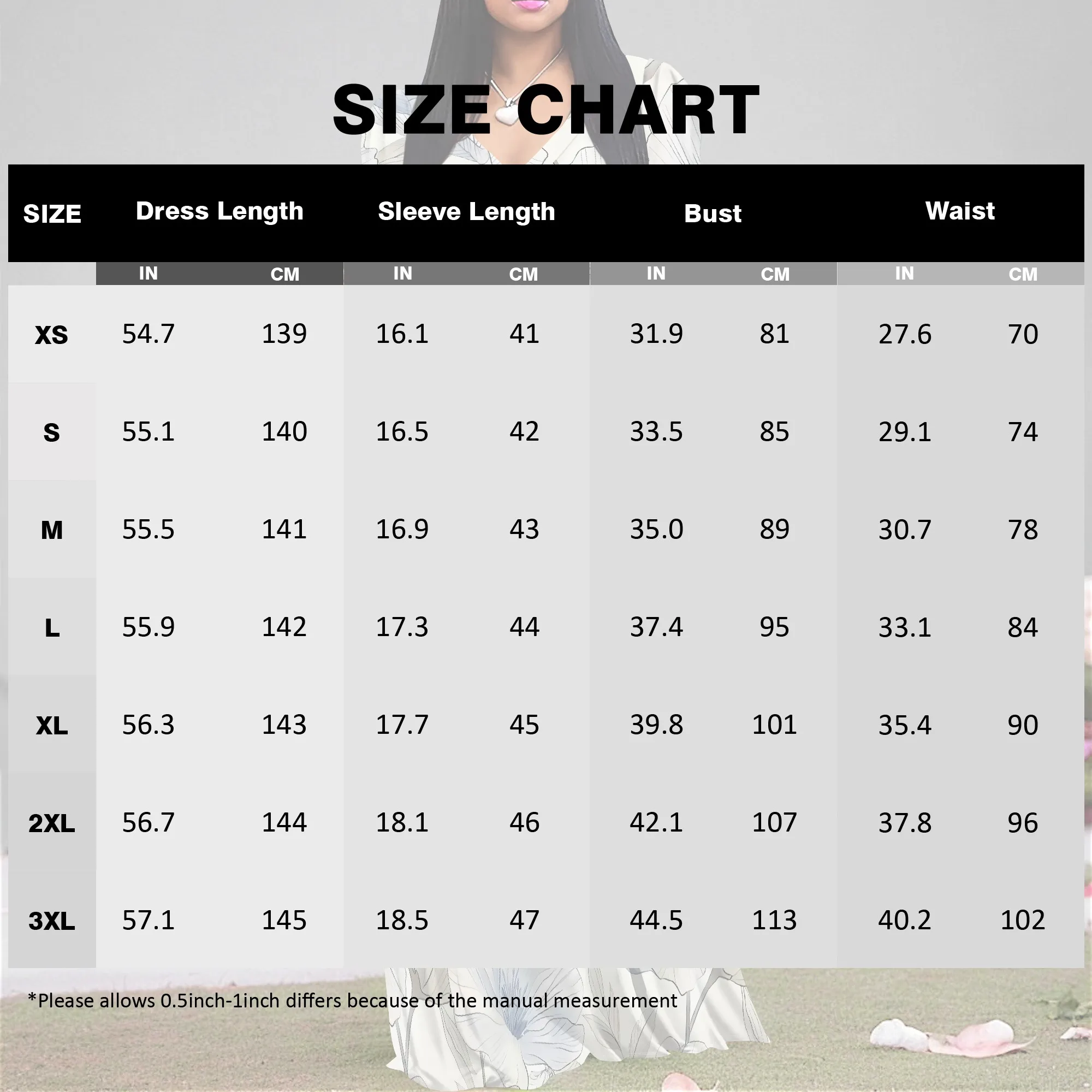 Women's Floral Polyester Regular Size 3/4 Sleeve Dress Faded Blue Party Evening