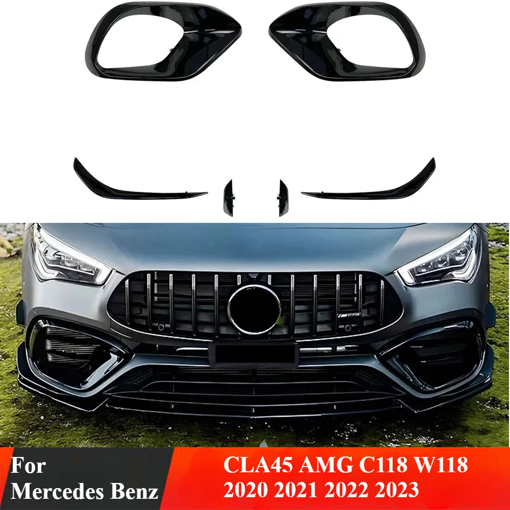 

Передний бампер для Mercedes Benz CLA45 AMG C118 W118 2020 2021 2022 2023