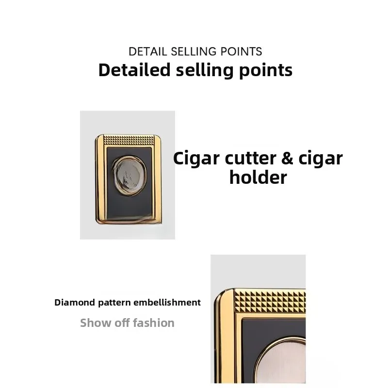 Cigar cutters, cigar pliers, practical goods