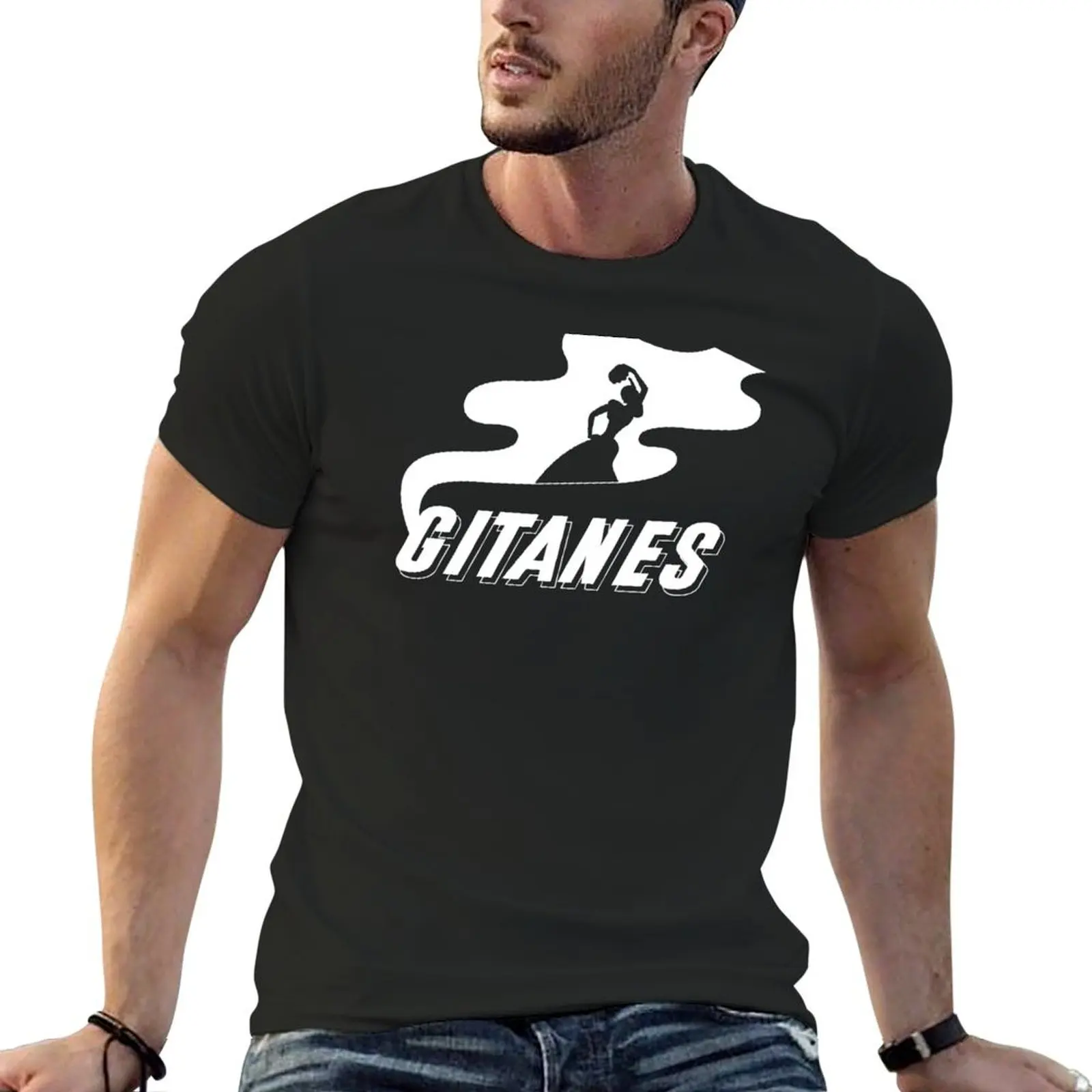 Camiseta de cigarrillos de GITANES para hombre, ropa de calle, estampado de animales, camisetas gráficas, paquete