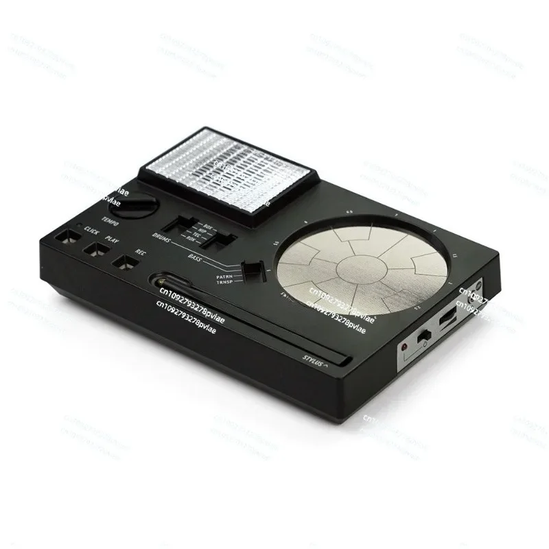 

Pocket drum machine, electronic synthesizer, rhythm box.