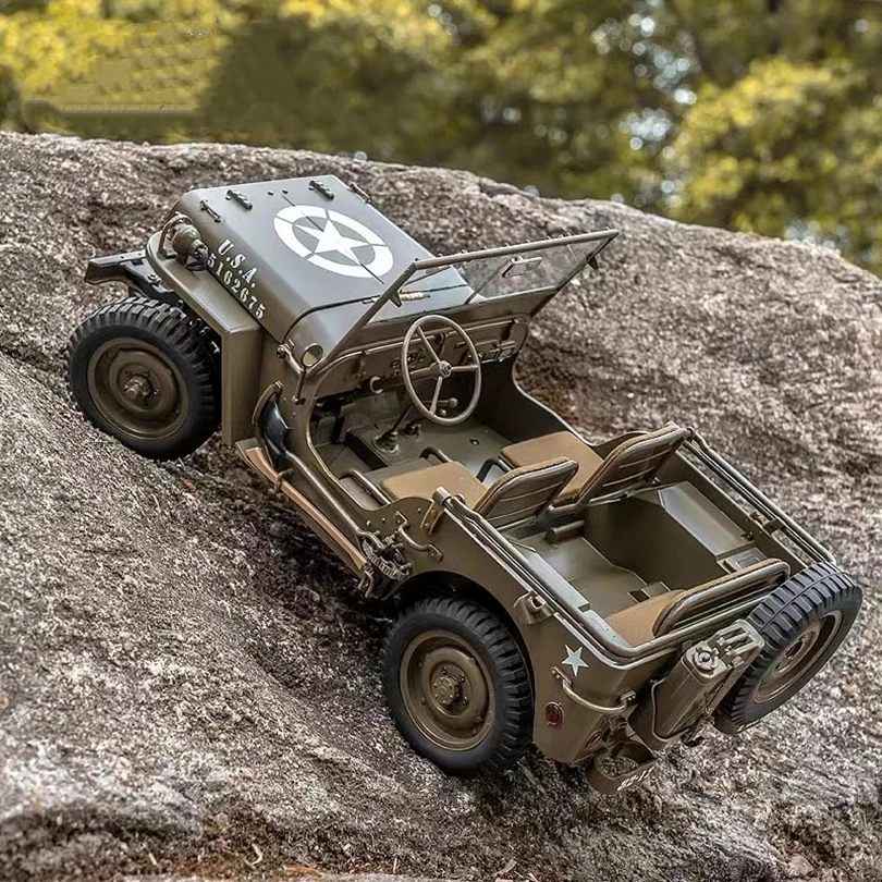 FMS RC Car 1/12 1941 MB Scaler Willys Jeep 2.4G 4WD RTR Crawler