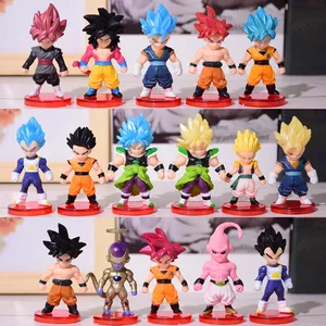 Dragon Ball Z Actionfigur Set, Anime -Aufkleber, Modellspielzeug, Super Saiyajin, Sohn Goku, Gohan, Vegeta, Broly, Flautin, Majin, Ochse, Geschenke 10 Hauptverkaufskleidung Baby Gohan - №4