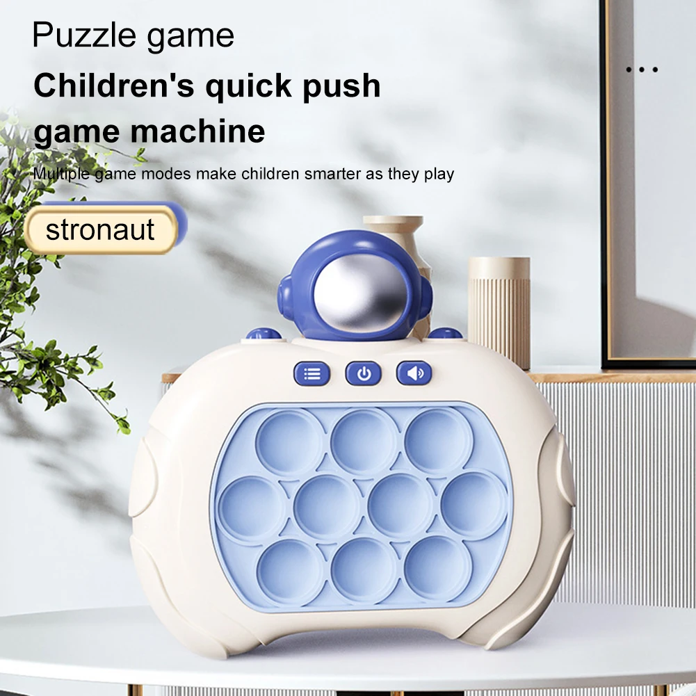 Pop-máquina de juego de burbujas de empuje rápido, Extractor de juegos de velocidad, rompecabezas de descompresión whac-a-mole, juguetes exprimidores, juguete Fidget