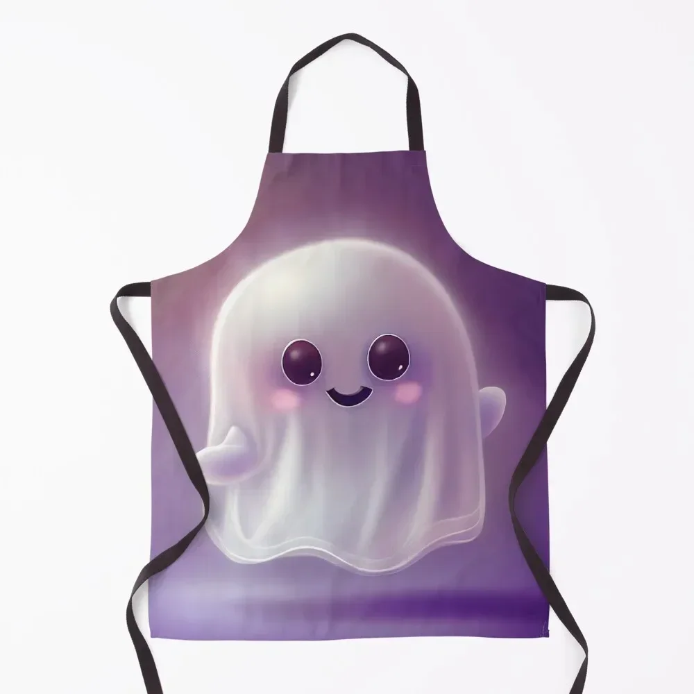 

Cute Little Ghost Apron Kitchen Utensils Beauty Kitchens Men Woman Kitchens Apron