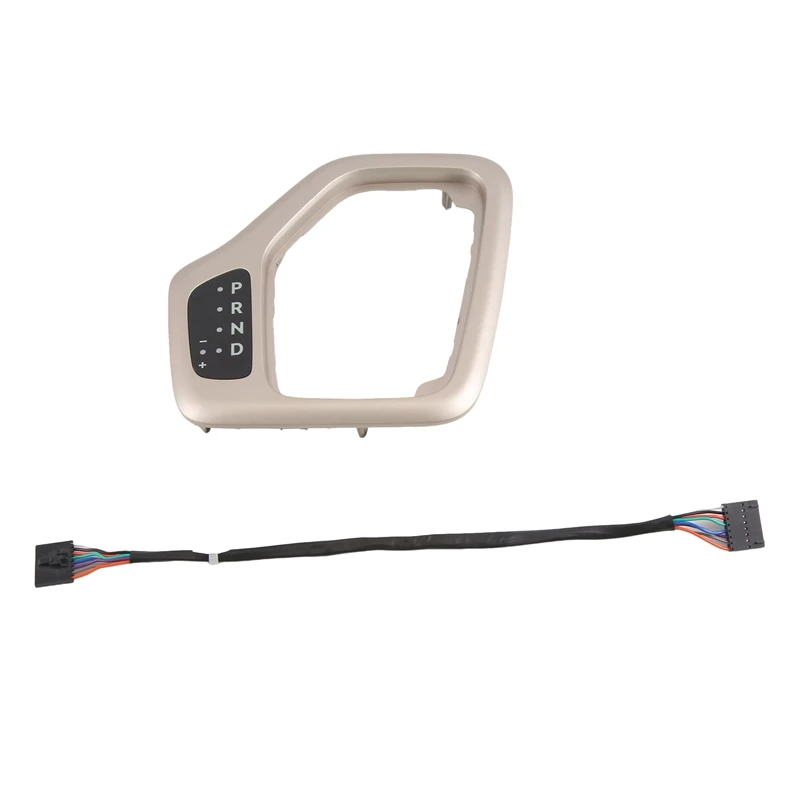 

Рамка коробки передач автомобиля с жгутом 5YD27LS5AA 68413957 AA для Jeep Cherokee 2014-2018 Панель переключения передач-A33K