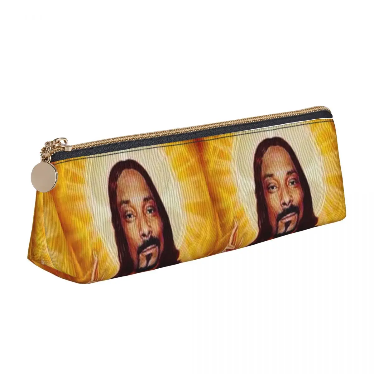 Snoop Dogg Goes Jesus Federmäppchen für Jungen und Mädchen, Geschenke, Stiftbox, Bleistiftbeutel, Schreibwarenbedarf, Stifthalter-Tasche