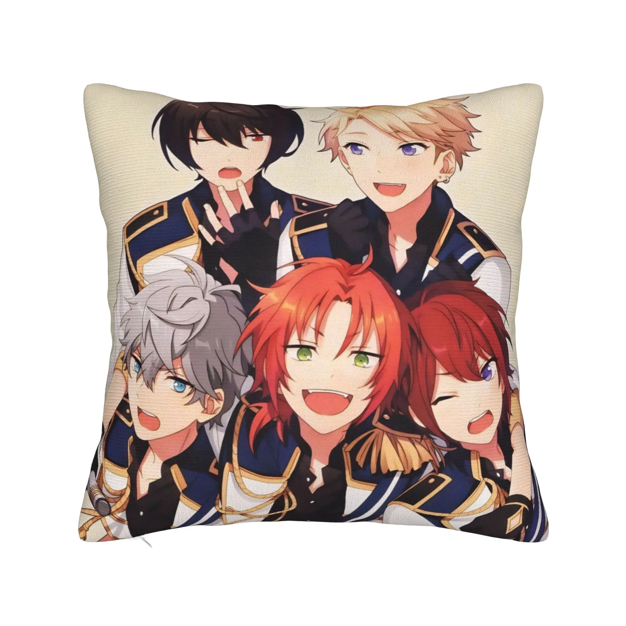 E-Ensemble-Stars Pillow Covers Merch Printing Cushion Cover Gift  Throw Pillow Case Cover Home Multi-Size