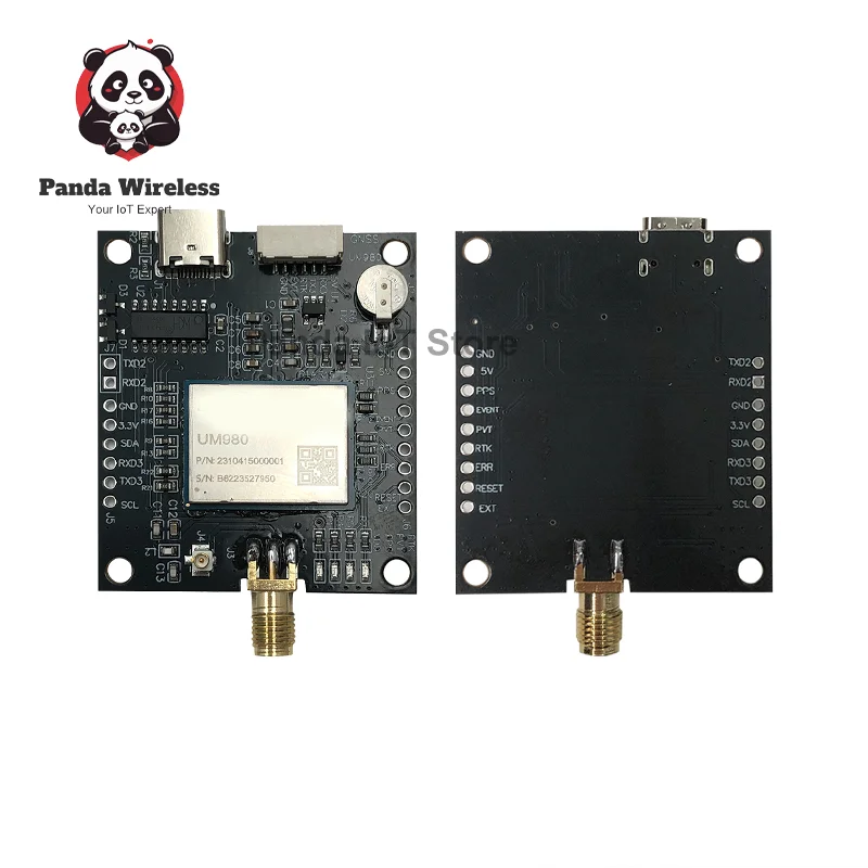 EM-980D5 UM980 Modulo GNSS RTK ad alta precisione GPS BDS GLONASS Galileo Sostituisce ZED-F9P Con antenne per il posizionamento dei droni