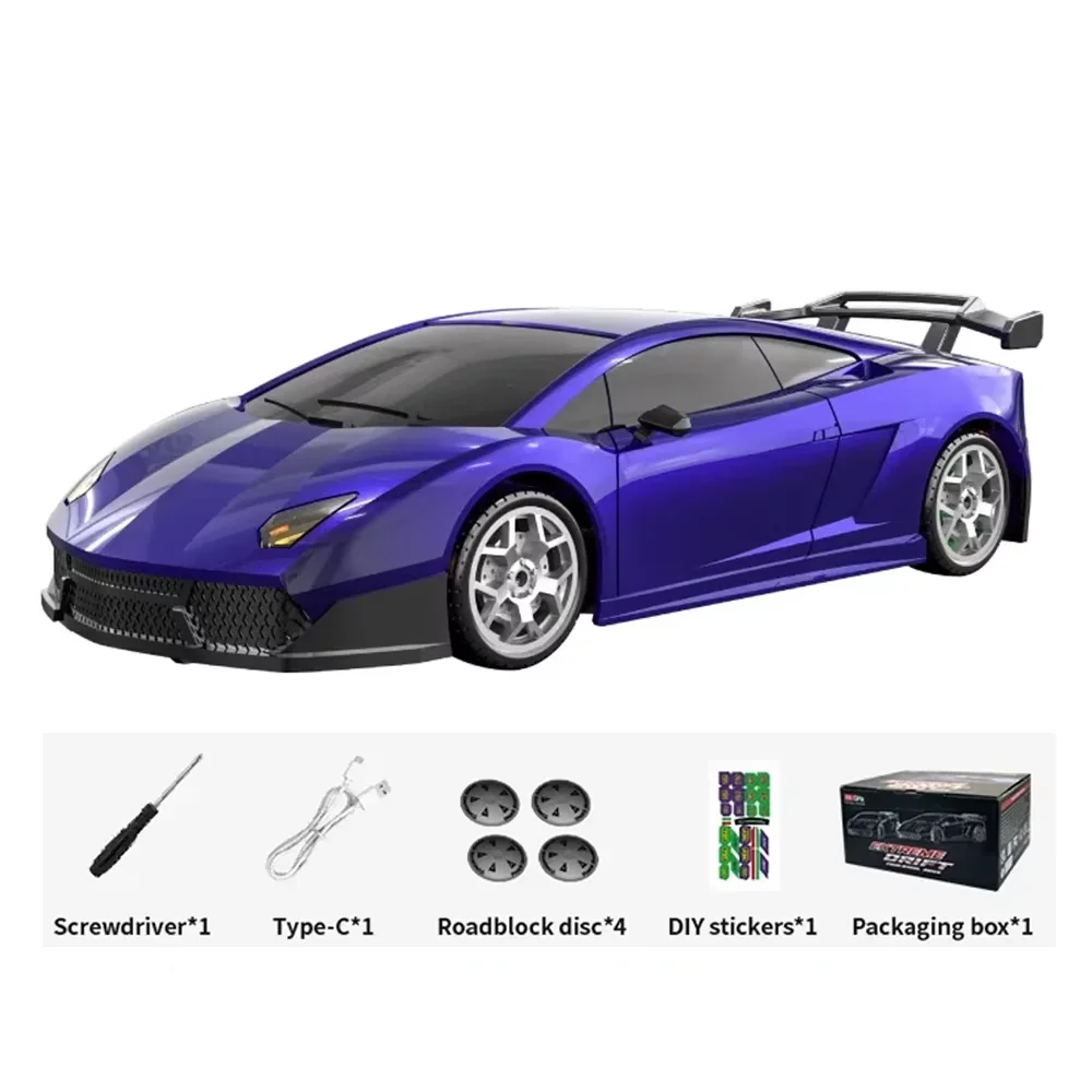 

Haiboxing 2198 1/43 RC Drift Speed Car RTR 2.4G Remote Control Racing Drifting Car Four-wheel Drive High Speed Model Gifts