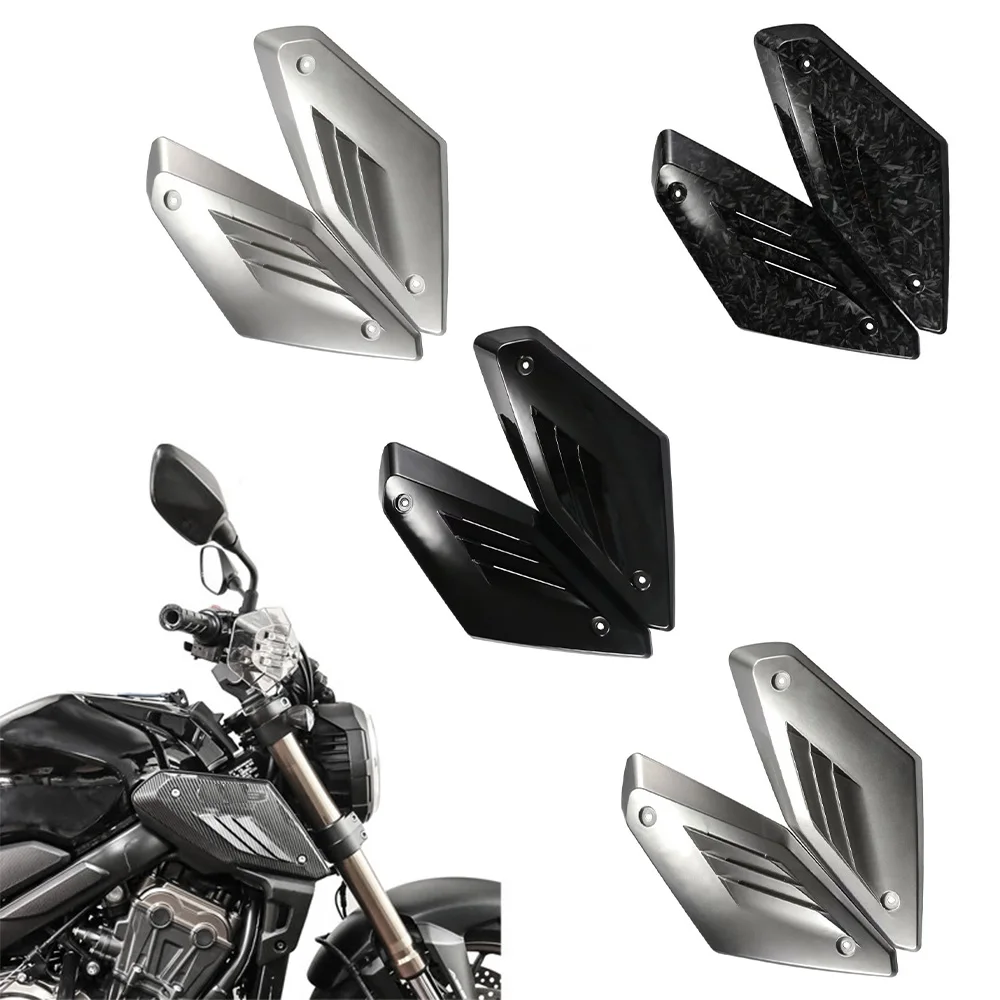 Motorcycle Frame Side Panel Guard Cover Shell Protector For Honda CB650 R CB650R 2019 2020 2021 Intake Pipe Protective Shell