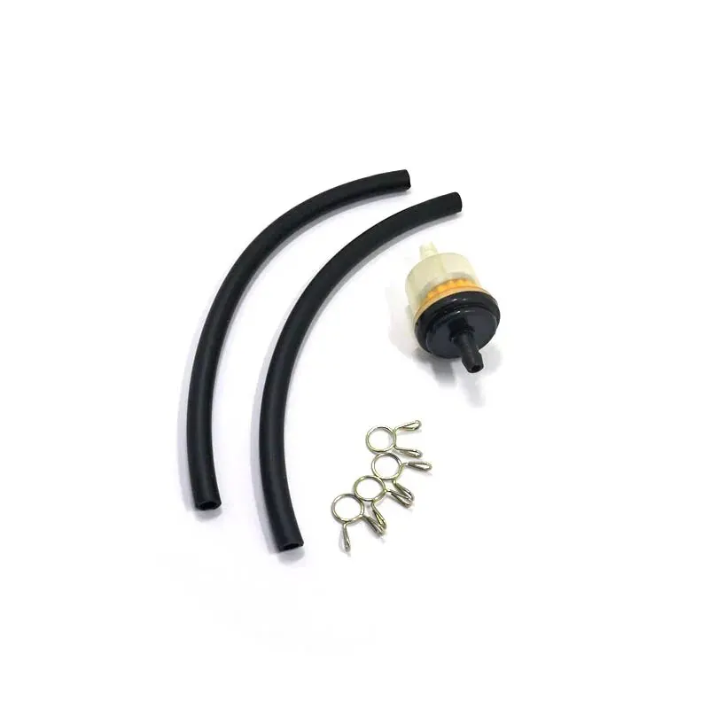 6MM Motorrad Dirt Bike ATV Roller Kraftstoff Tank Benzinhahn Ventil Schalter Innenfilter Benzin Benzin Linie Schlauch Rohr Clips 50-200CC