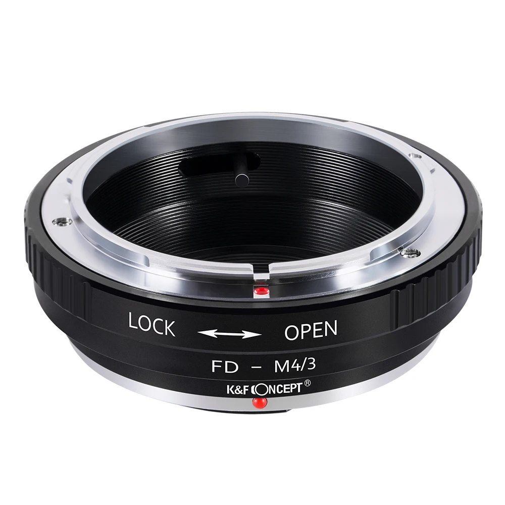 K&F Concept Lens Adapter Ring For Canon FD Lens To Micro 4/3 M4/3 M43 Mount Camera Panasonic GF3 GF5 GF6 GX1 GX2