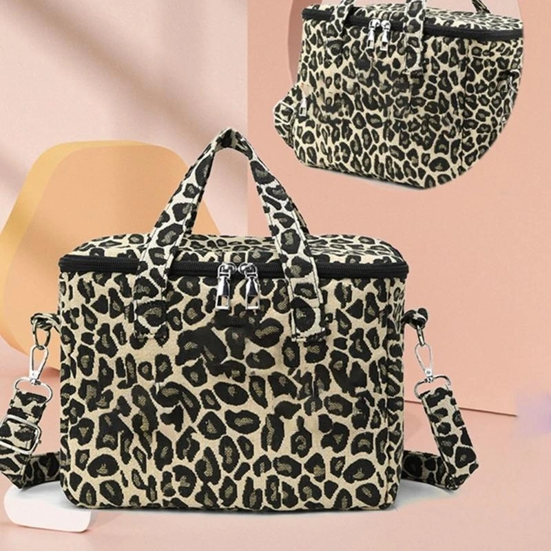 J15U Essential Strollers Company com amplo espaço Leopard Theme Baby Pram Storage Bag